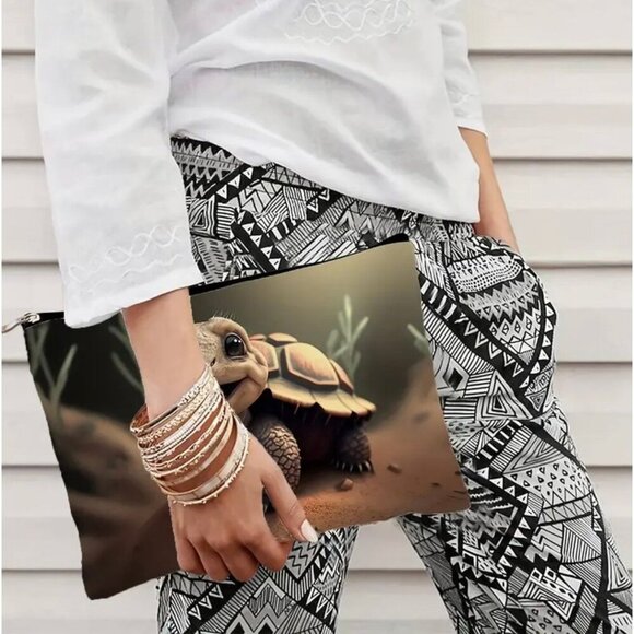 Handbags - Turtle Makeup Bag